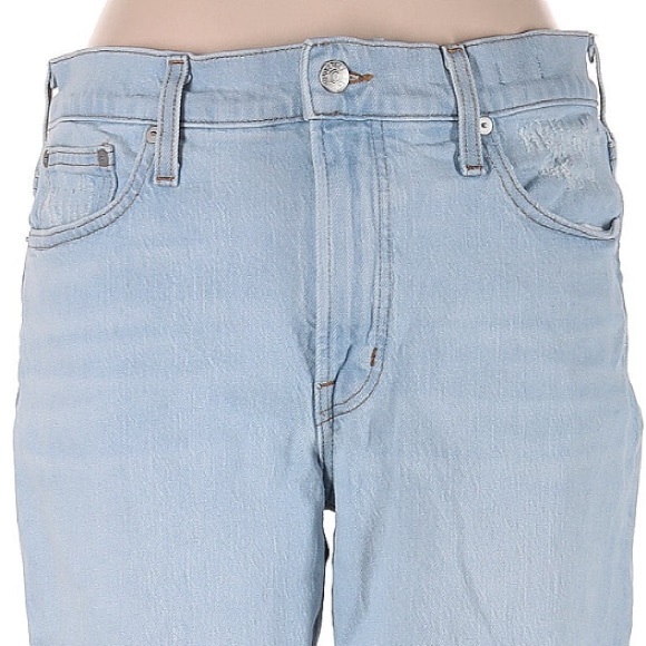 Madewell Perfect Vintage Jeans 29 Mid Rise Straight Light Wash - Picture 4 of 10